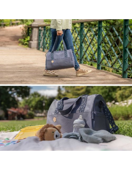 Sac à Langer Pocketstyle - Bleu Sac à main - Badabulle Maroc