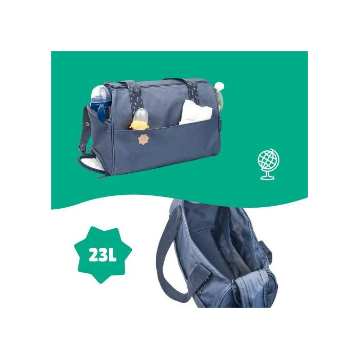 Sac à Langer Pocketstyle - Bleu Sac à main - Badabulle Maroc