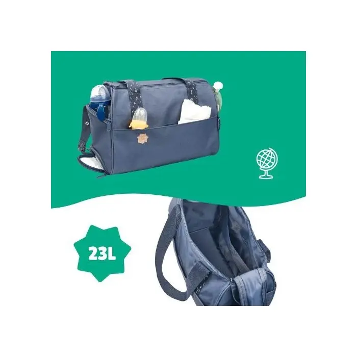 Sac à Langer Pocketstyle - Bleu Sac à main - Badabulle Maroc