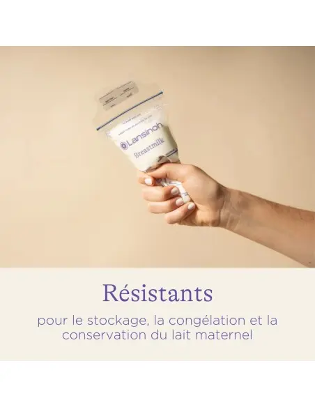 Lansinoh Sachets De Conservation Pour Lait Maternel 25 Unités