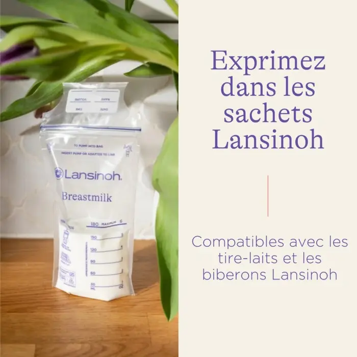 Lansinoh Sachets De Conservation Pour Lait Maternel 25 Unités