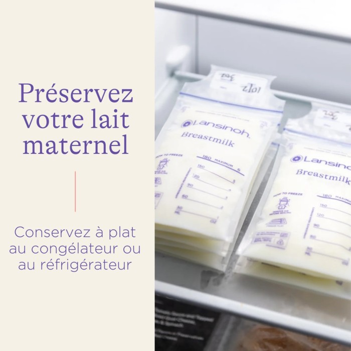 Lansinoh Sachets De Conservation Pour Lait Maternel 25 Unités