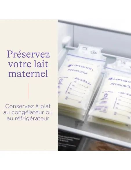 Lansinoh storage bags for breast milk — pack of 25 — photo 6