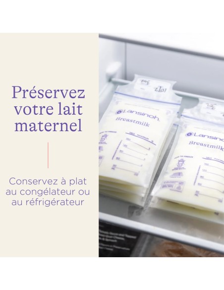 Lansinoh Sachets De Conservation Pour Lait Maternel 25 Unités dans Conservation du lait chez Baby And Mom Maroc