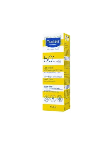 Mustela baby sun milk SPF 50+ very high protection 40 ml — photo 3