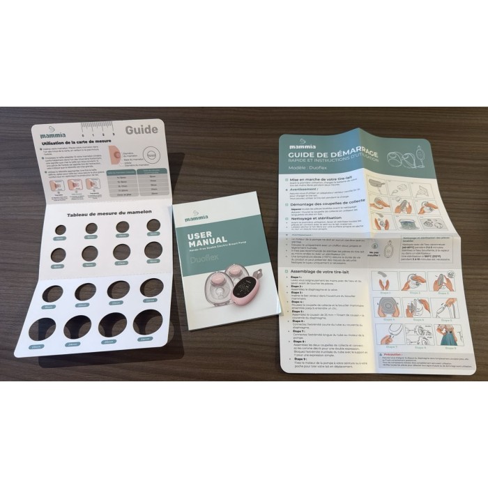 Mammia Tire-Lait Électrique Double Mains libres Duoflex Tire