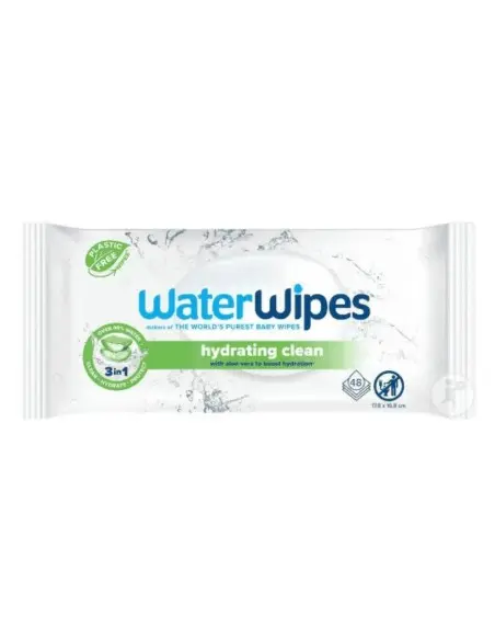 Waterwipes Moisturising Cleansing wipes 48 wipes