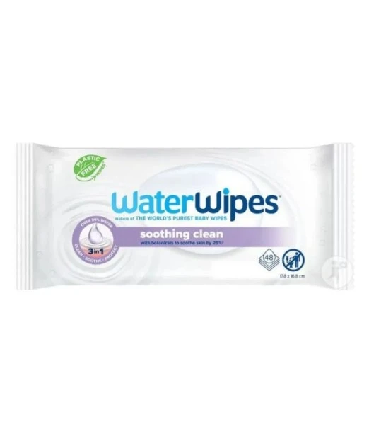Waterwipes Soothing Cleansing Wipes 48 wipes