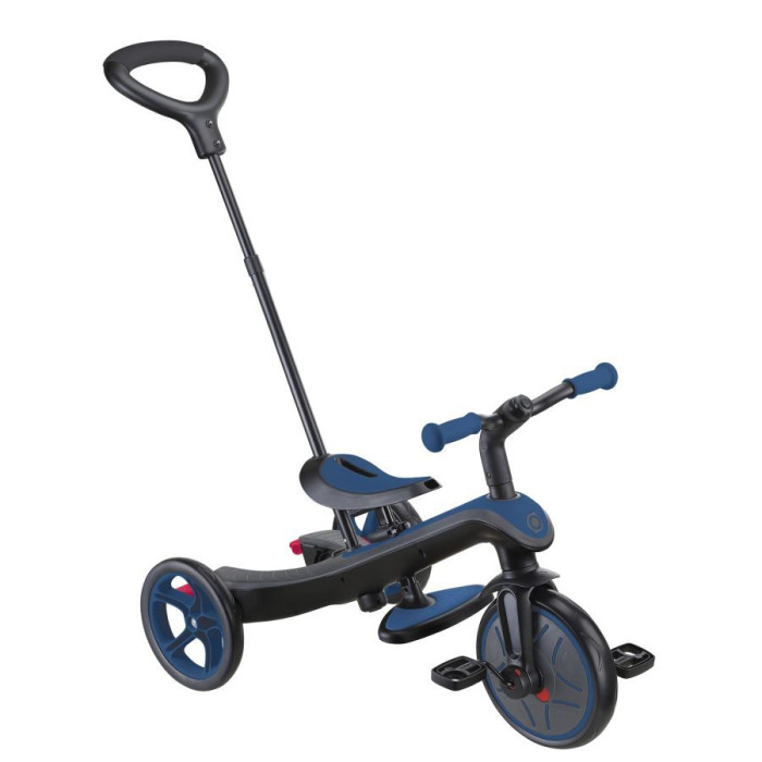 Globber Tricycle EXPLORER 4EN1 Évolutif - Bleu Univers Bébé -