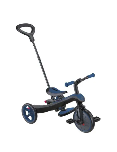 Globber Tricycle EXPLORER 4EN1 Évolutif - Bleu Univers Bébé -