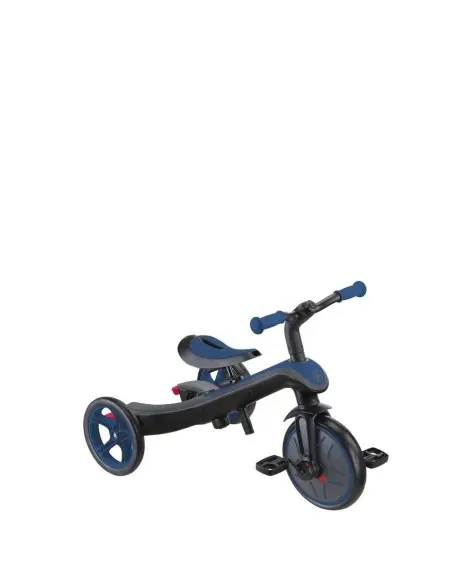 Globber Tricycle EXPLORER 4EN1 Évolutif - Bleu Univers Bébé -