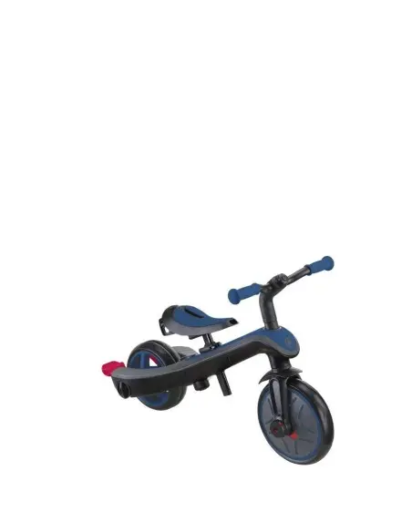Globber Tricycle EXPLORER 4EN1 Évolutif - Bleu Univers Bébé -