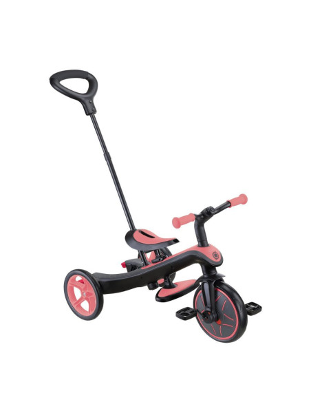 Globber Tricycle EXPLORER 4en1 Évolutif - Rose dans Trottinette & Tricycle chez Baby And Mom Maroc