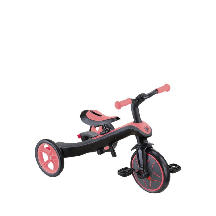 Globber Tricycle EXPLORER 4en1 Évolutif - Rose Trottinette &