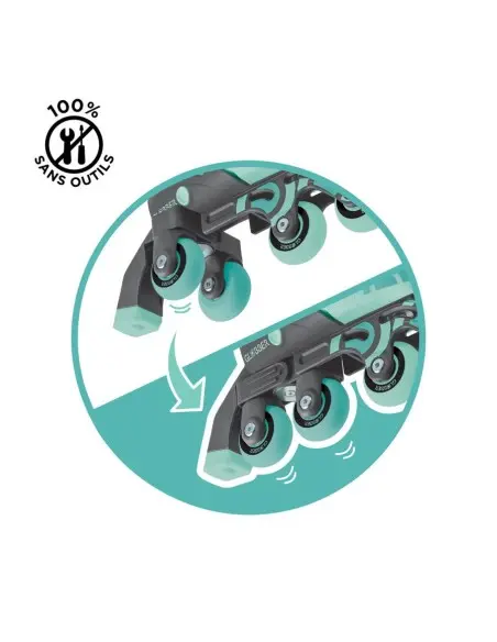 Globber 2-in-1 adjustable skates Size 26-29 — photo 4
