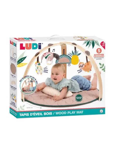 Ludi wooden arch play mat from 0 months — photo 4