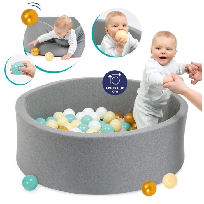 Ludi Piscine à Balles Tissu 6m+ Tour de lit - Ludi Maroc