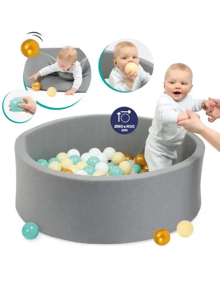 Ludi Piscine à Balles Tissu 6m+ Tour de lit - Ludi Maroc