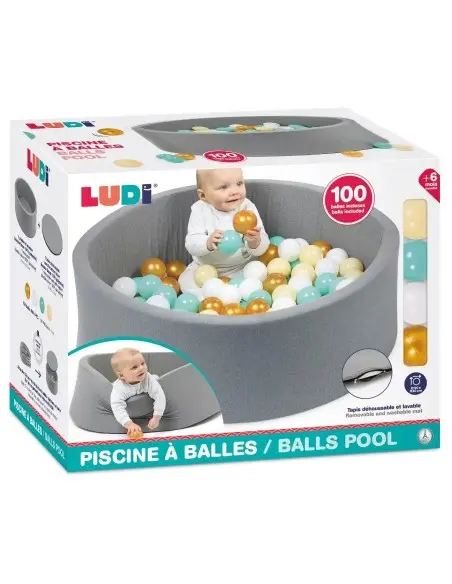 Ludi fabric ball pool from 6 months — photo 5