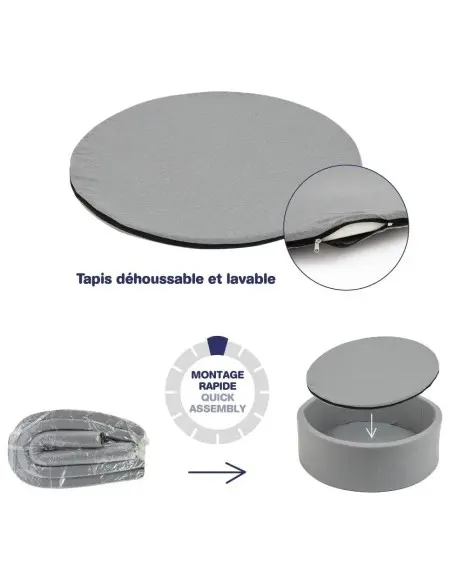 Ludi Piscine à Balles Tissu 6m+ Tour de lit - Ludi Maroc