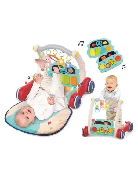 Ludi piano play mat & 3-in-1 push walker from 0 months — photo 2