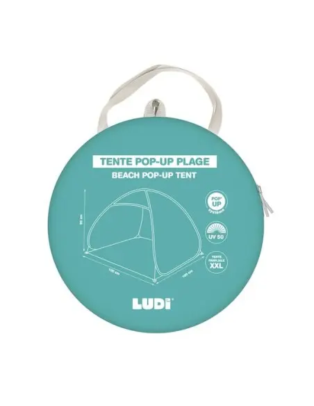 Ludi Abriplage pop-up UV-resistant tent from 10 months, green — photo 3