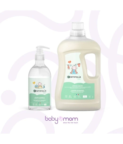 Centifolia organic promotional pack — laundry detergent and dishwashing detergent