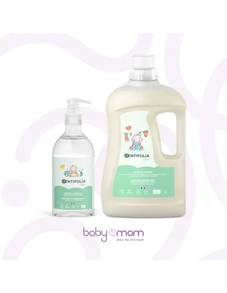 Centifolia organic promotional pack — laundry detergent and dishwashing detergent