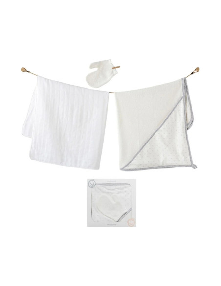 Sortie de bain 100% coton - Gris dans Echarpe de Portage / Porte bébé chez Baby And Mom Maroc