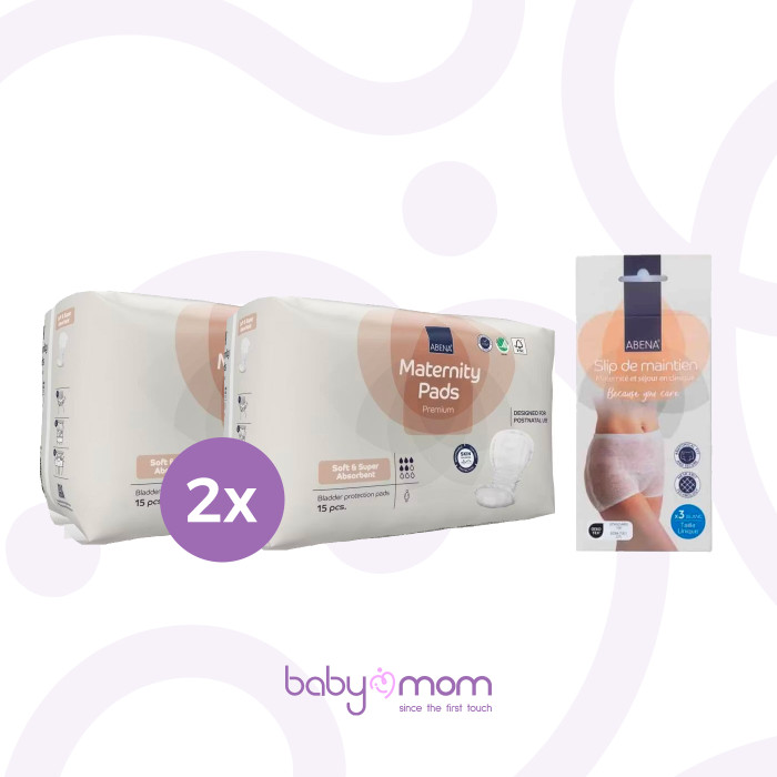 Abena Pack Promo Serviettes maternité + Slips jetables