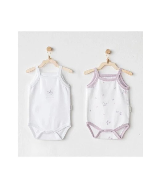 Pack of 2 bodysuits 100% cotton - Magical Dreams