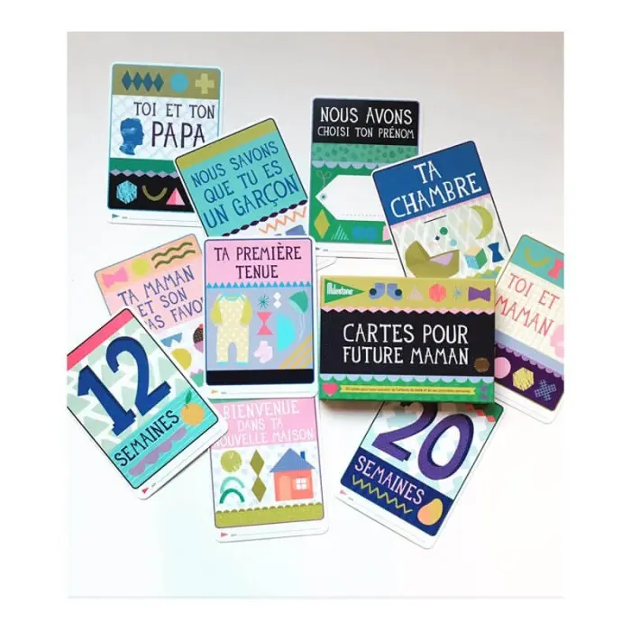 Cartes Milestone pour Future Maman