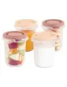 Miniland set of 4 food storage pots Valencia