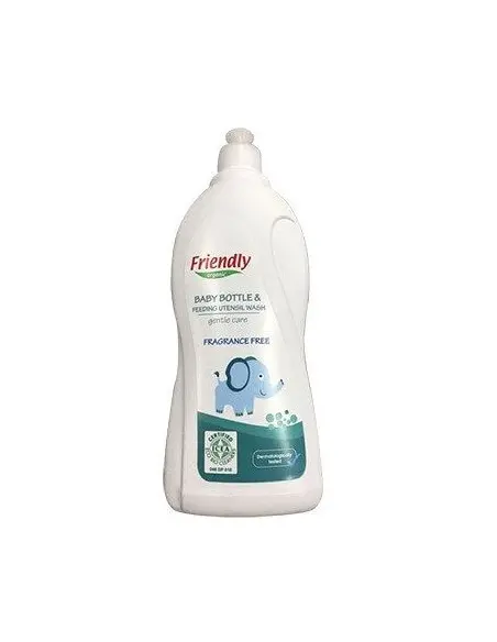 Friendly organic baby bottle washing liquid 100% natural 750ml