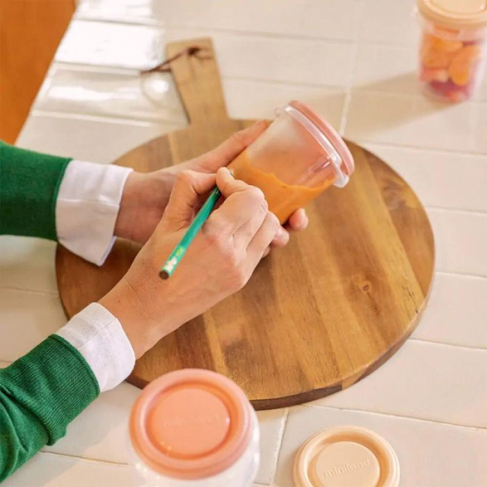 Miniland Set 12 pots de conservation Valencia Vaisselle bébé -