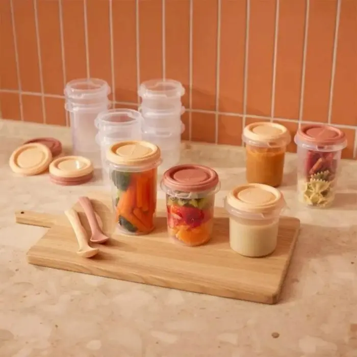 Miniland Set 12 pots de conservation Valencia Vaisselle bébé -