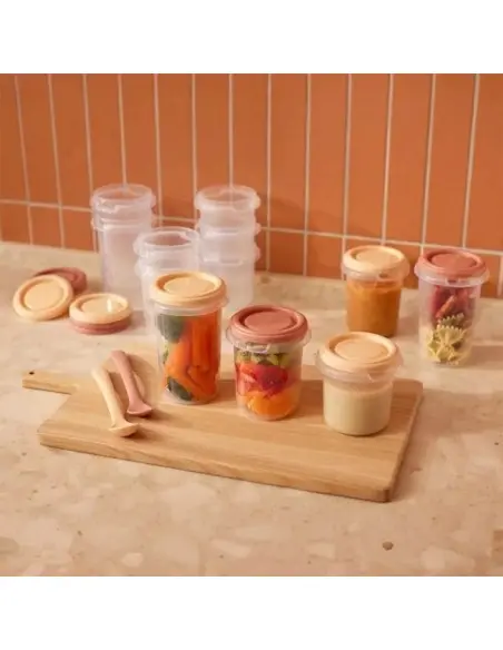 Miniland Set 12 pots de conservation Valencia Vaisselle bébé -