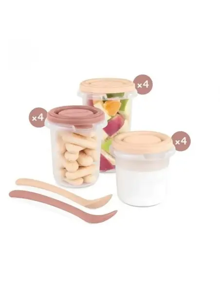 Miniland Set 12 pots de conservation Valencia Vaisselle bébé -