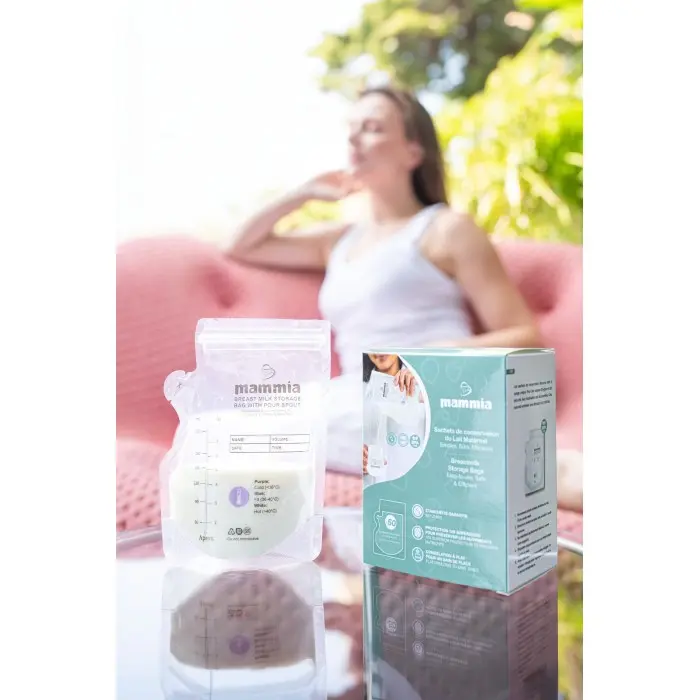 Mammia Sachets de conservation de lait maternel x25