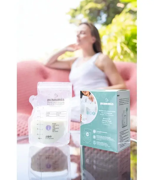 Mammia Sachets de conservation de lait maternel x50