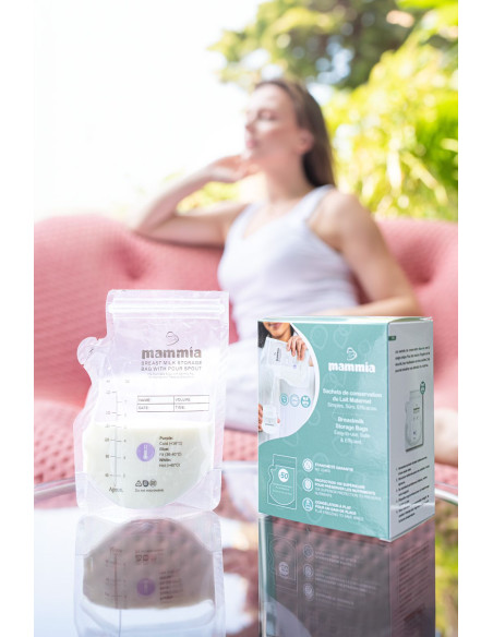 Mammia Sachets de conservation de lait maternel x50