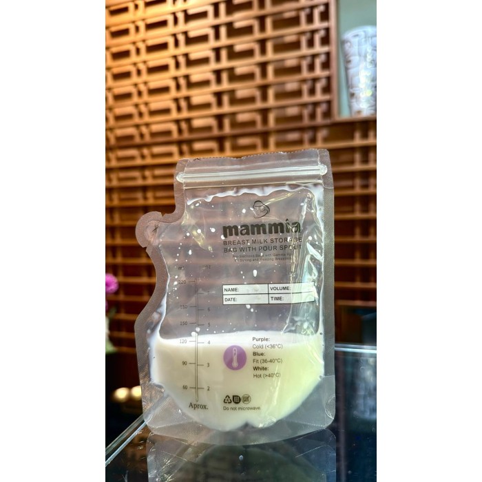 Mammia Sachets de conservation de lait maternel x50