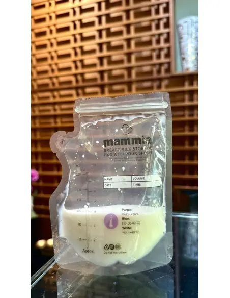 Mammia breast milk storage bags x50 — photo 2