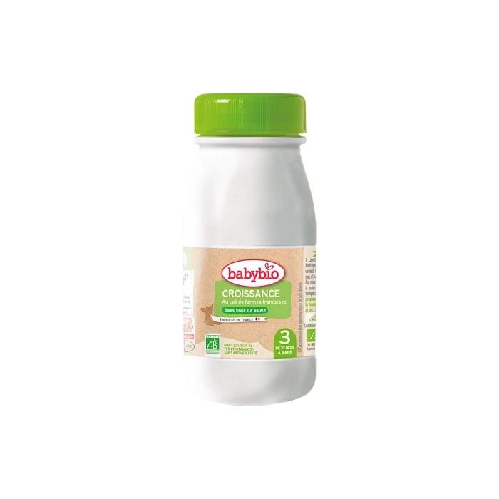Babybio Lait Croissance Liquide 250ml 10m+ Lait infantile -