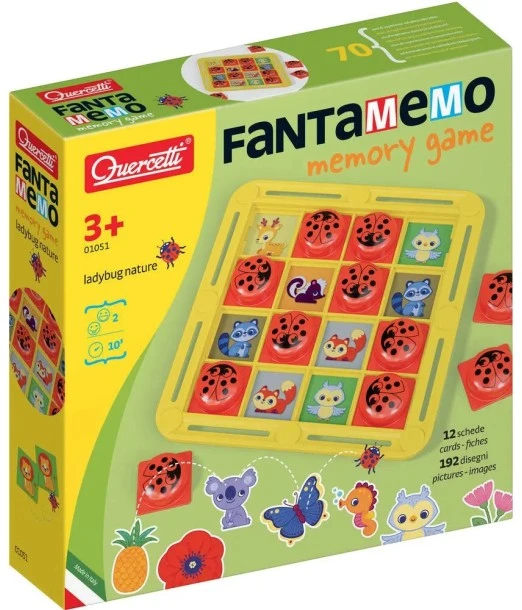 Quercetti Fanta Memo - memory game 3 years+
