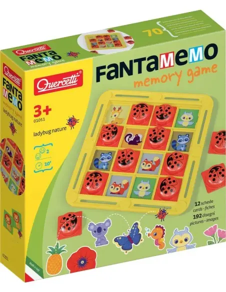 Quercetti Fanta Memo - memory game 3 years+