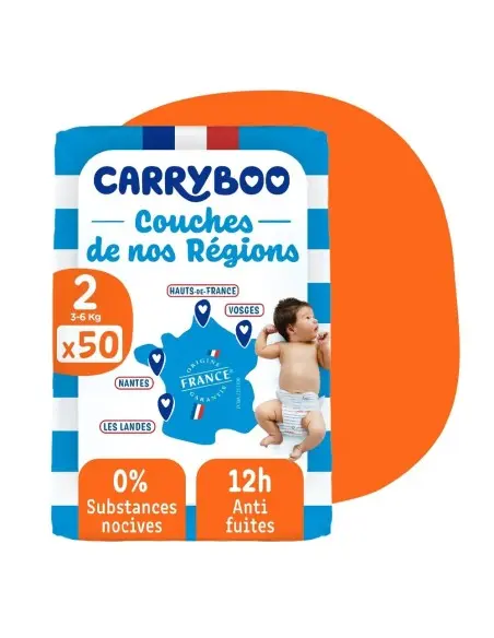 Carryboo Jumbo diapers size 2 (3-6 kg) 50 diapers
