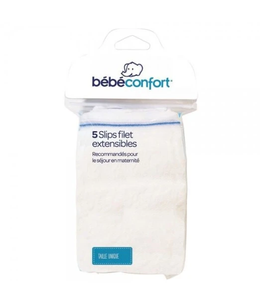Bebe Confort disposable mesh stretch briefs one size — pack of 5