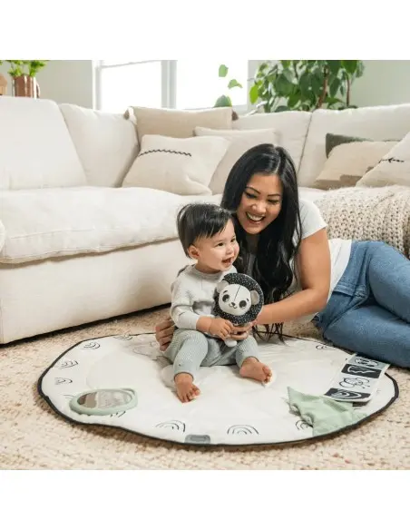 Tiny Love Tapis d'Éveil - Tapis d'Activités Black & White Tapis