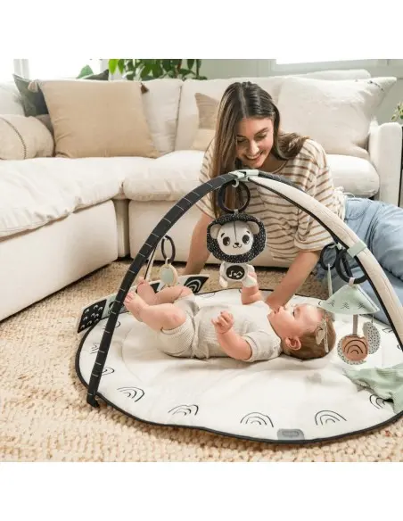 Tiny Love Tapis d'Éveil - Tapis d'Activités Black & White Tapis